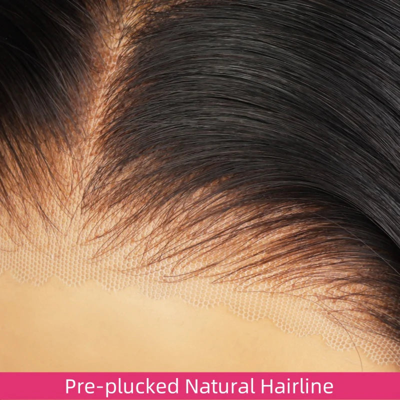 Ishow Loose Deep Wave HD Lace Frontal Wig Pre-Plucked Glueless Human Hair Wigs 13X4 Transparent Lace Wig