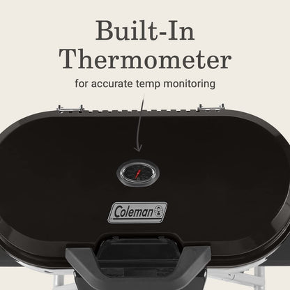 Roadtrip 285 Portable Stand-Up Propane Grill with 3 Adjustable Burners & Instastart Ignition, 20,000 Btus of Power for Outdoor Cooking, Camping, Tailgating, Grilling, Bbqs, & More