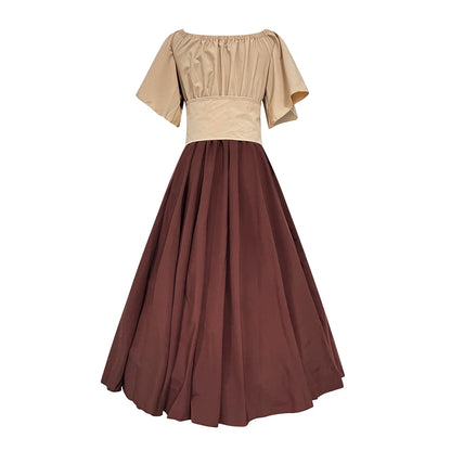 Womens Renaissance Faire Dresses Medieval Irish Traditional plus Size Dresses Ruffle over Dress Corset Retro Cosplay Gown