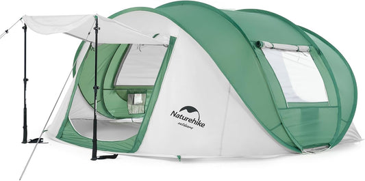 3-4 Person Pop up Tent - Easy Setup Instant Tent for Camping and Hiking